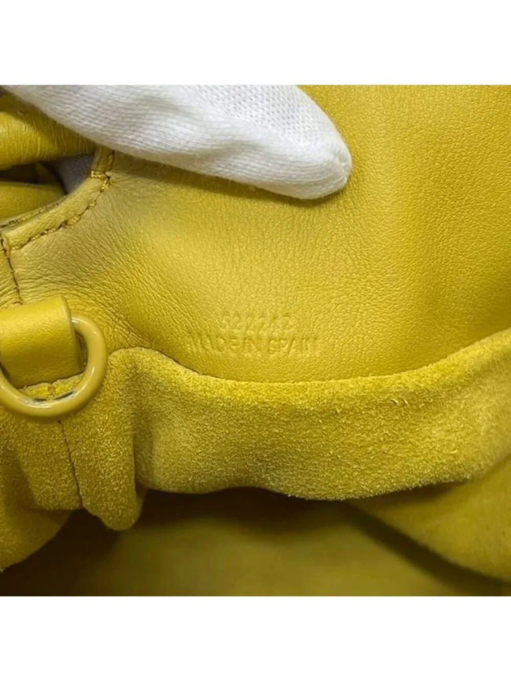 Loewe Shoulder Bag Flamenco Clutch Medium Leather Napa Calfskin Yellow